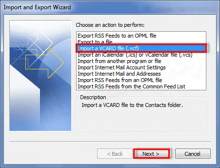 unable to open CSV file in outlook 2010