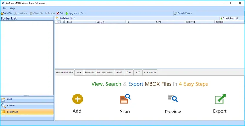 Print MBOX File Tool