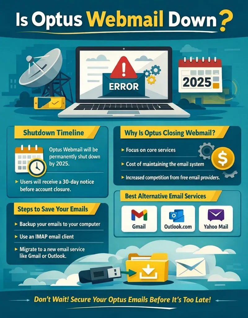 Is Optus Webmail Down