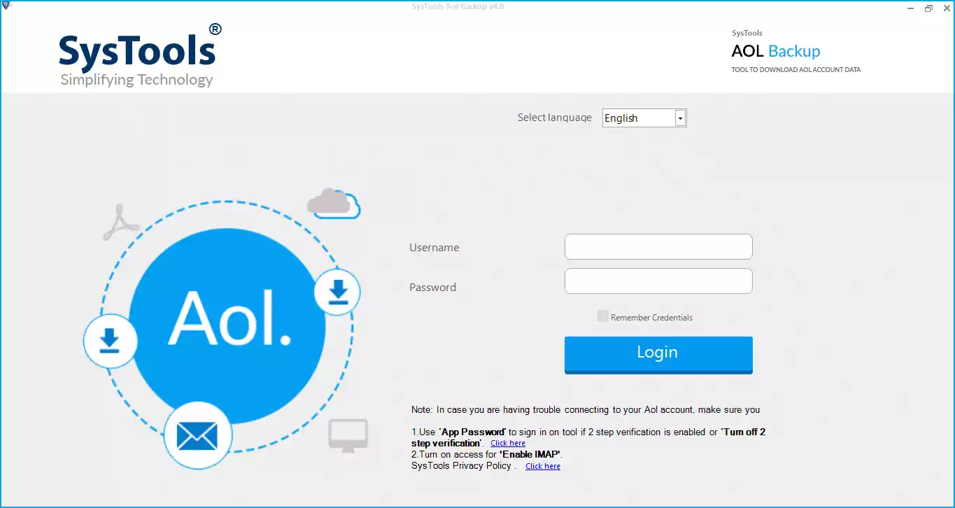 AOL Sauvegarde du Courrier