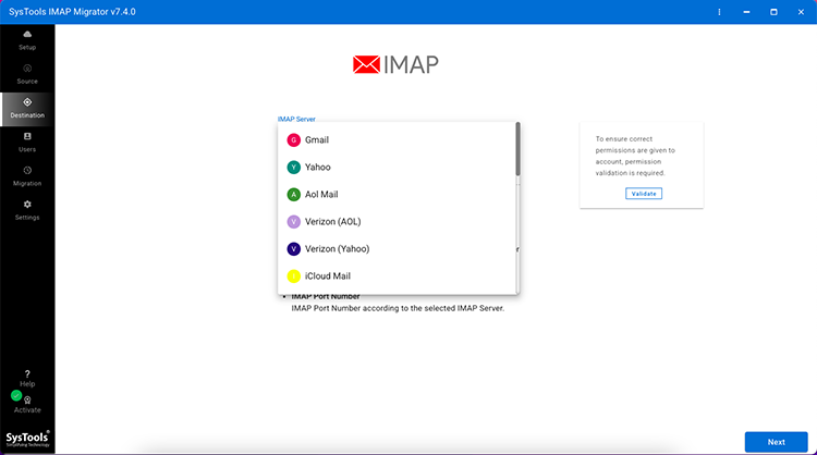 Concurrent IMAP Migration