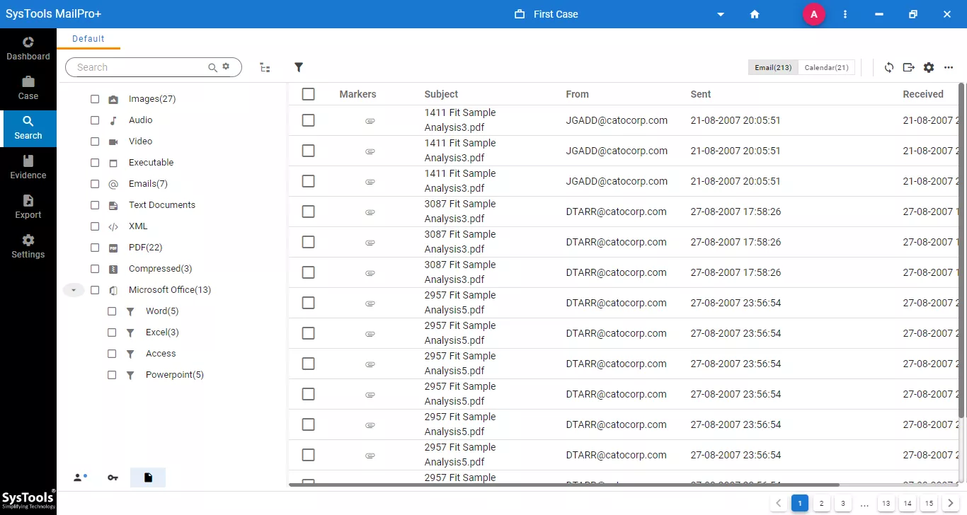 Media Filter in MailPro+
