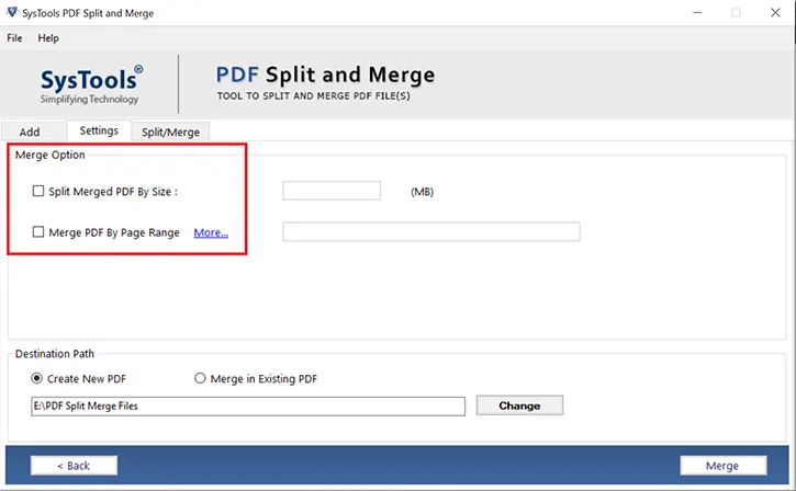 hassle free pdf merge tool