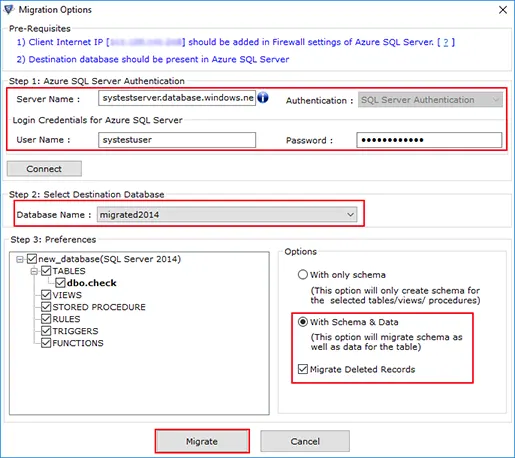 migrate mdf to azure