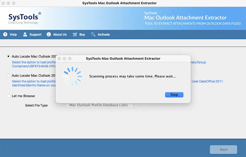 adding database file