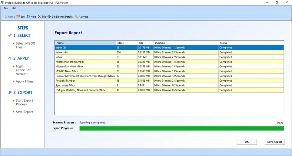 track the entourage to office 365 migration