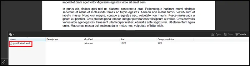 xml file