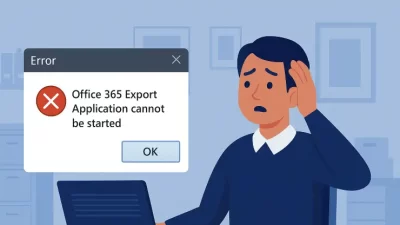 office 365 ediscovery export tool application cannot be started