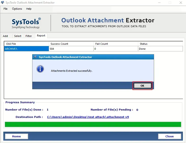 outlook attachment extractor