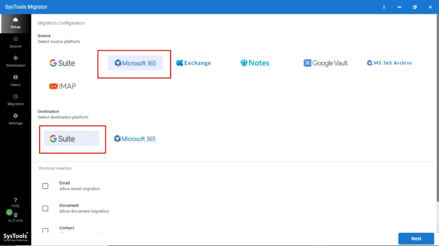 choose microsoft 365 & g suite
