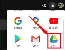 open drive from apps