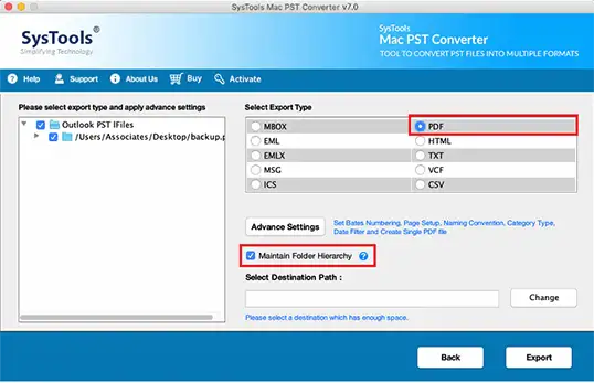 select print options