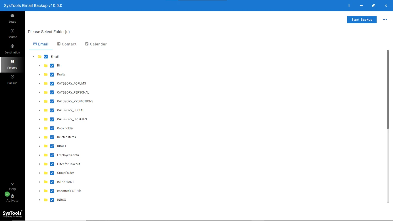 tap on browse button