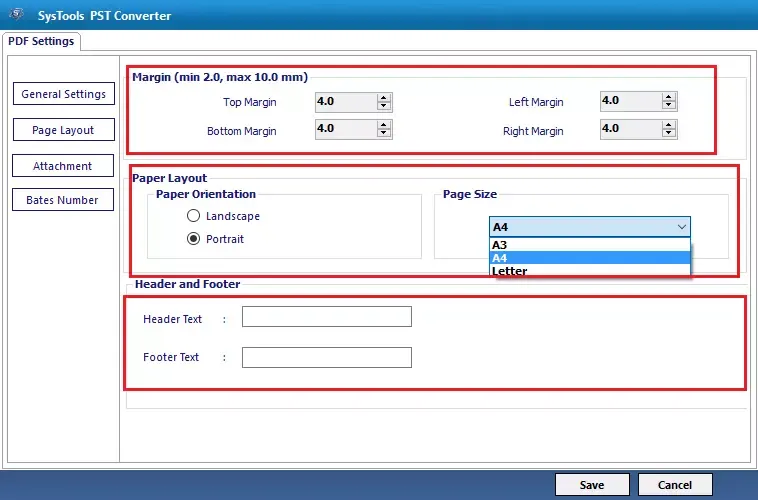 Page Size