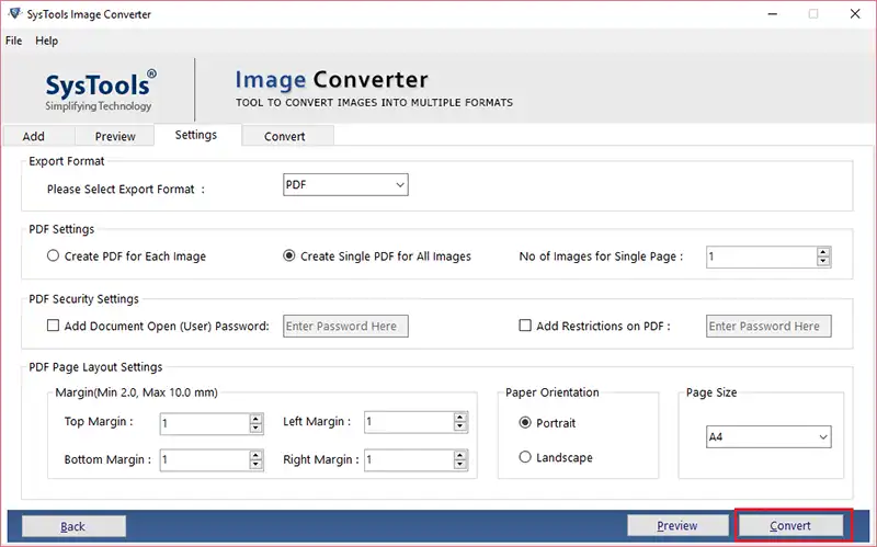 save PDF image