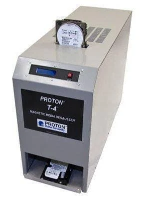 proton hard drive degausser