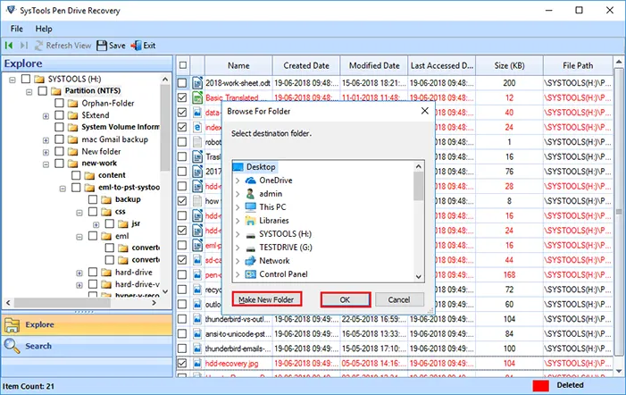 Step 5: Save Recovered Data on Your PC