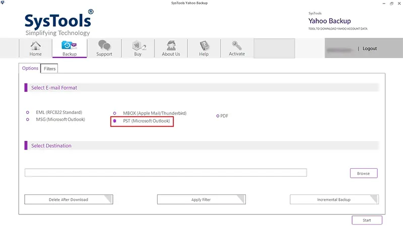 select data file format