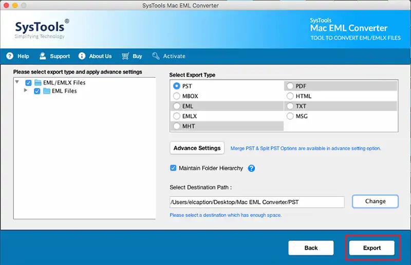 multiple eml files