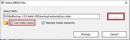add extracted folder