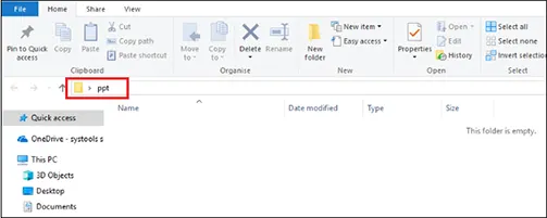 go to file location