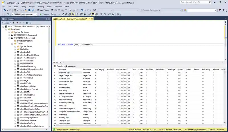 fix corrupted sql server backup file