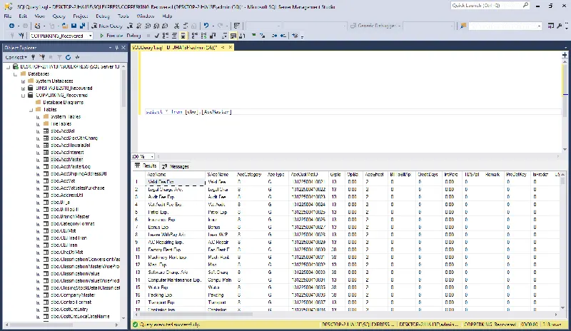 Restore Stored Procedure From Corrupted Backup