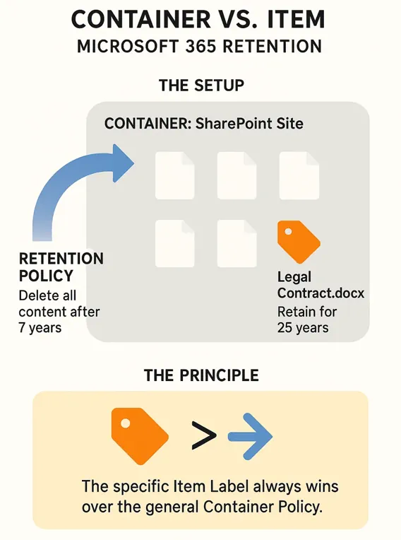 Container Vs Item