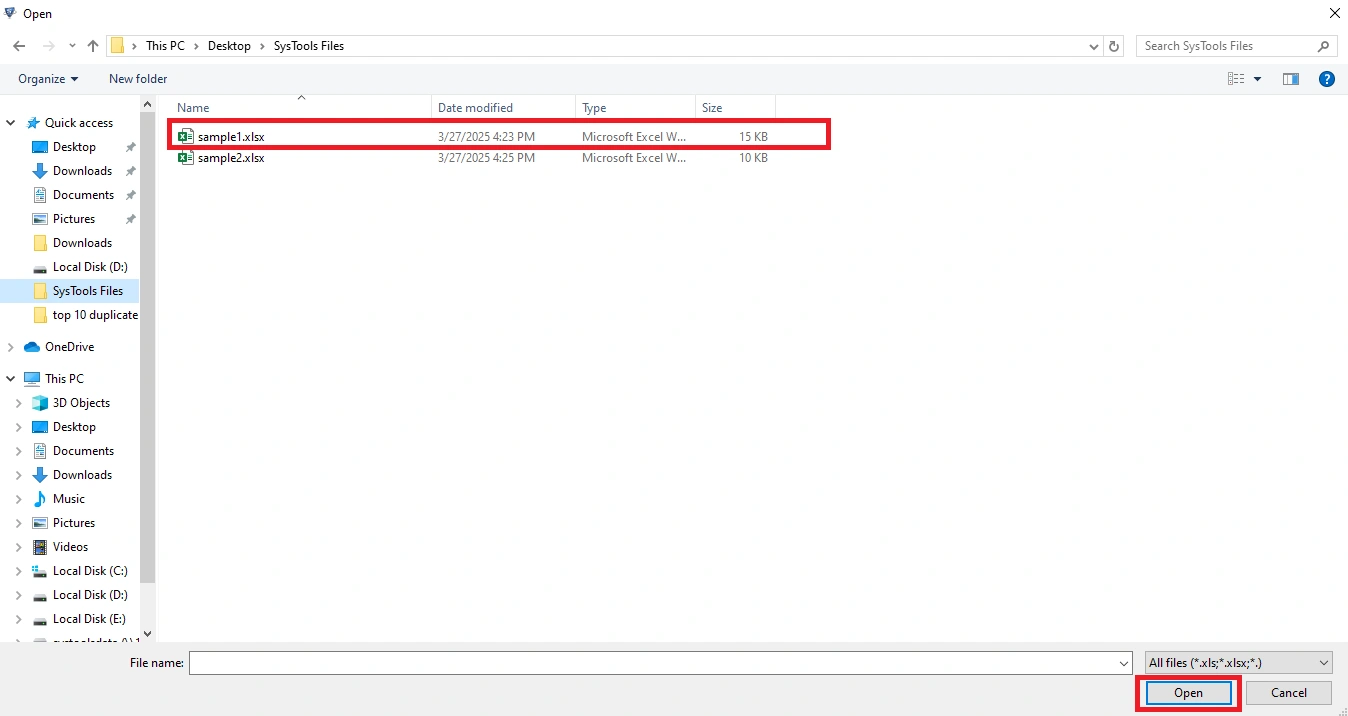 locate file