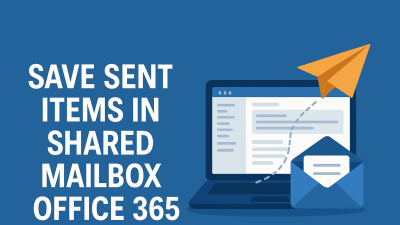save sent items in shared mailbox