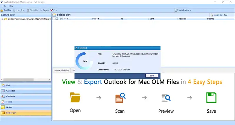 load OLM files