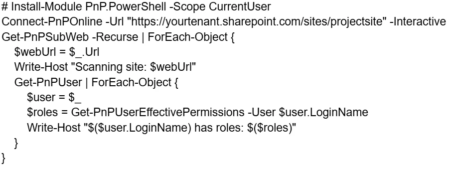 Script for all subsites and libraries