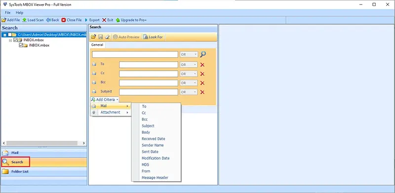 Analyze and Print MBOX Files