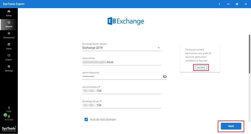 Validate Permissions