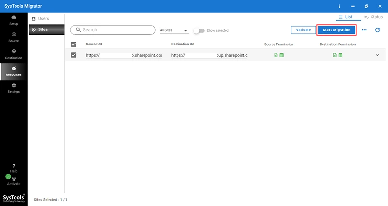 migration options