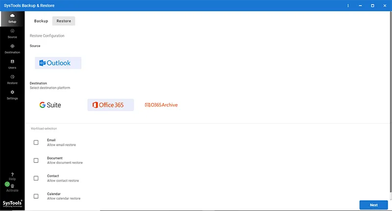 move Outlook PST file to cloud