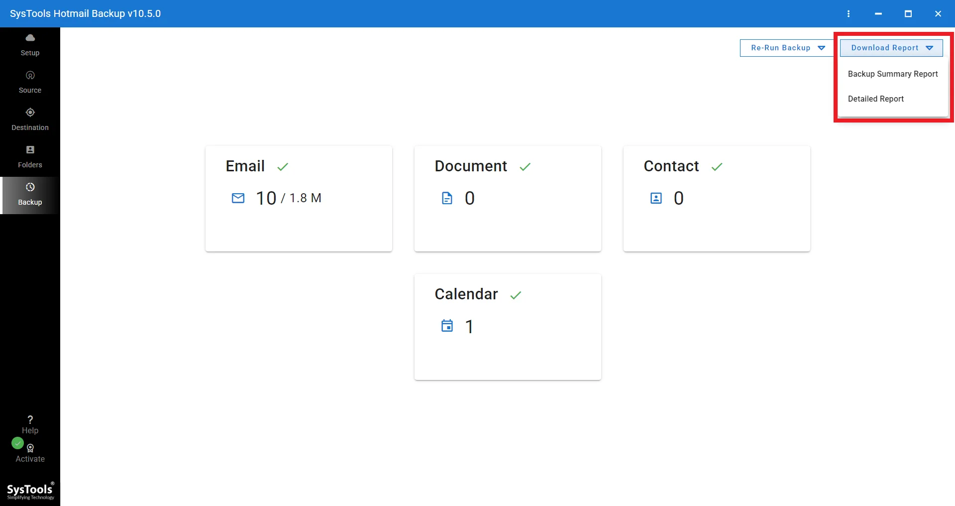 account credentials