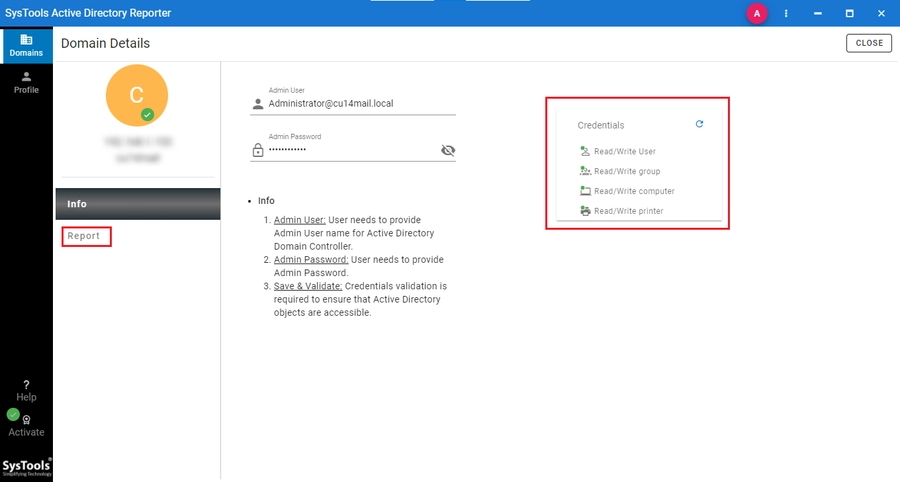 permission validation