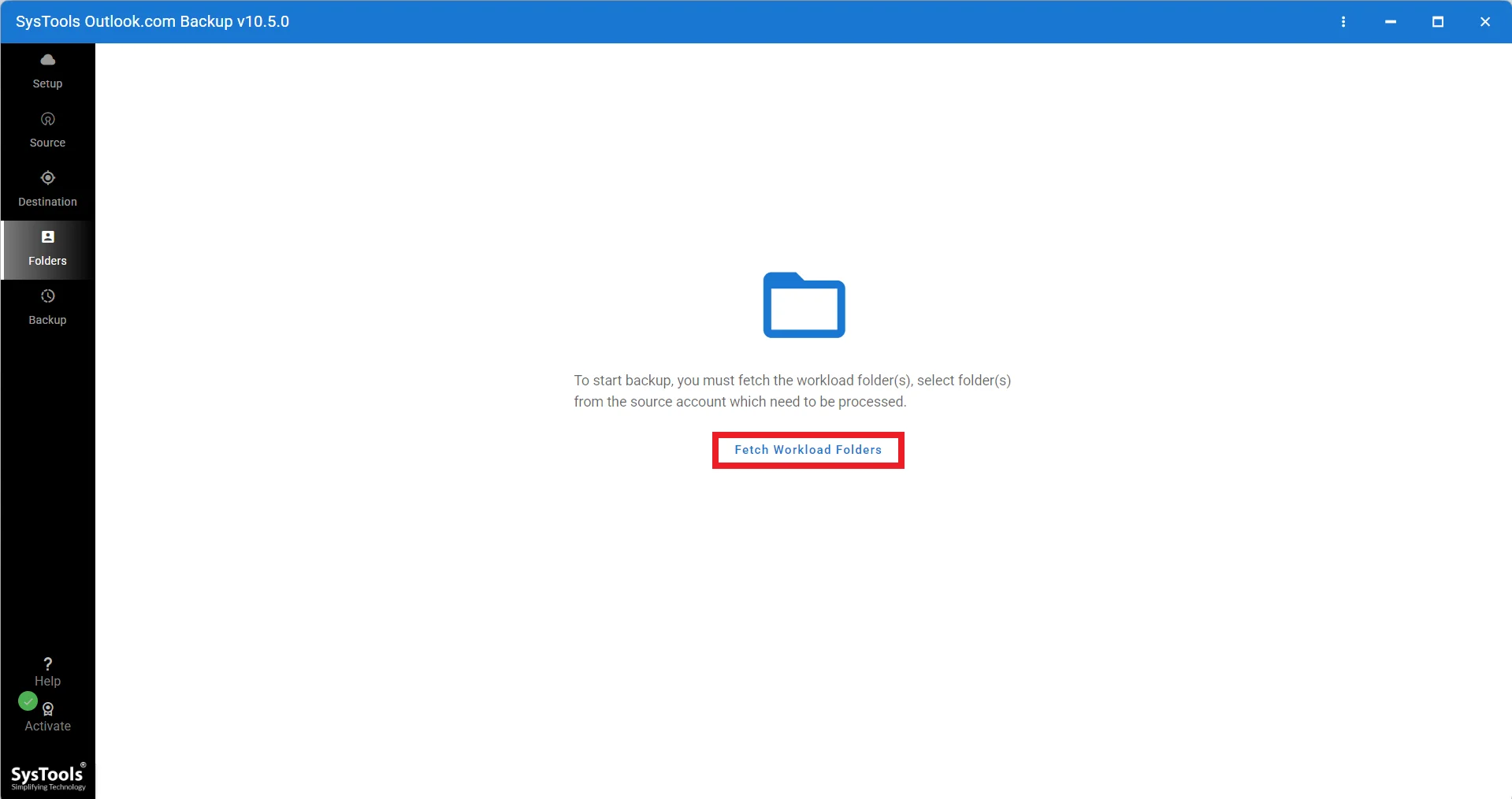 Fetch Workload Folders