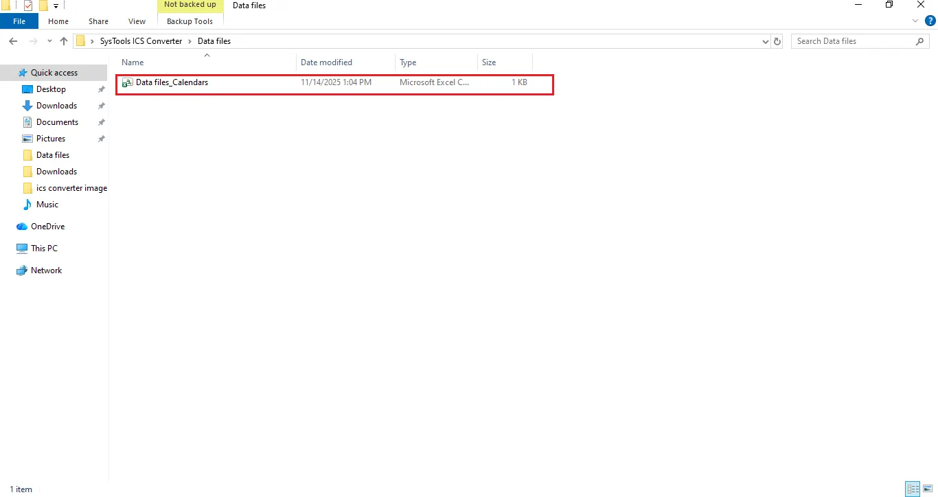 save the output file and view in the saved location