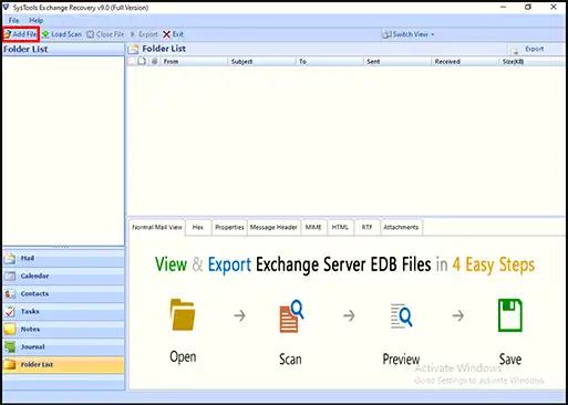 select add file button