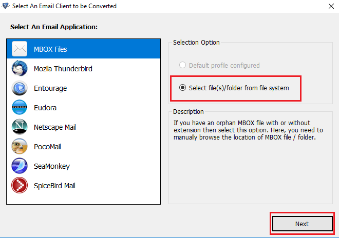 View MBOX Files