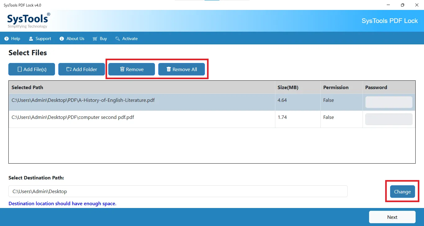click change to define location
