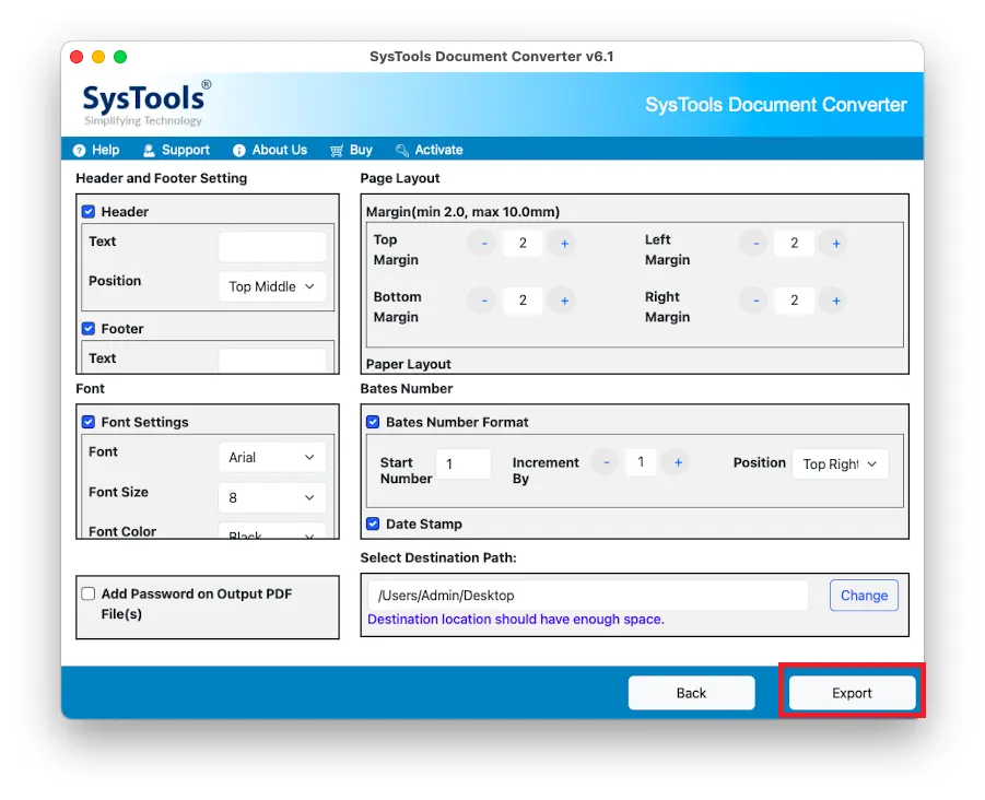 start converting docm to pdf