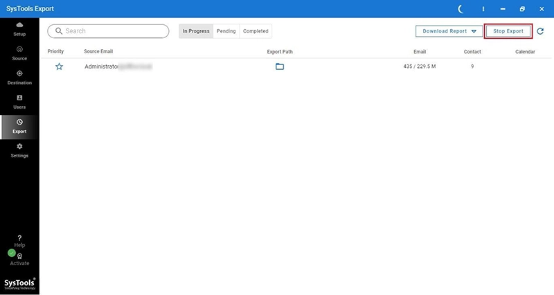 export mailbox to pst