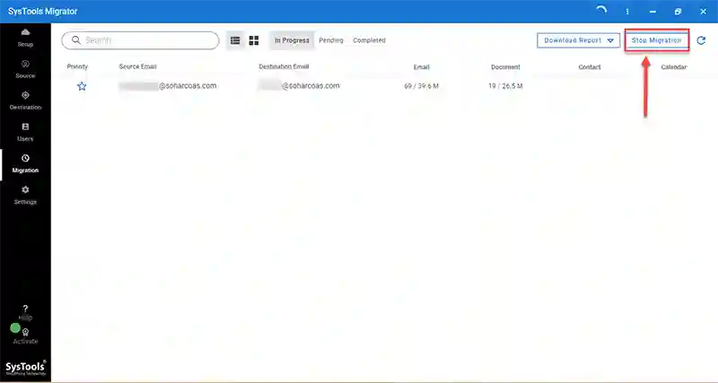Transfer G Suite to Another Account