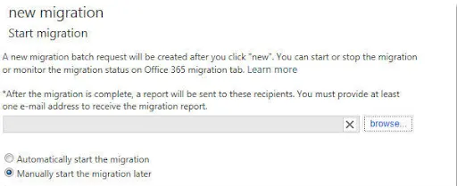 cutover migration