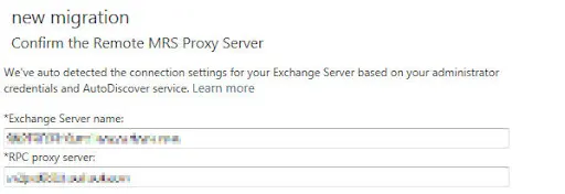 Give a name for the migration batch and hit Next.
