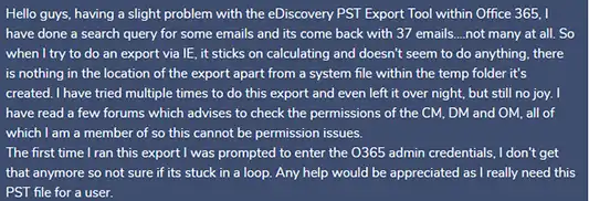 export office 365 archive to pst