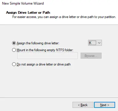 Simple Volume Wizard